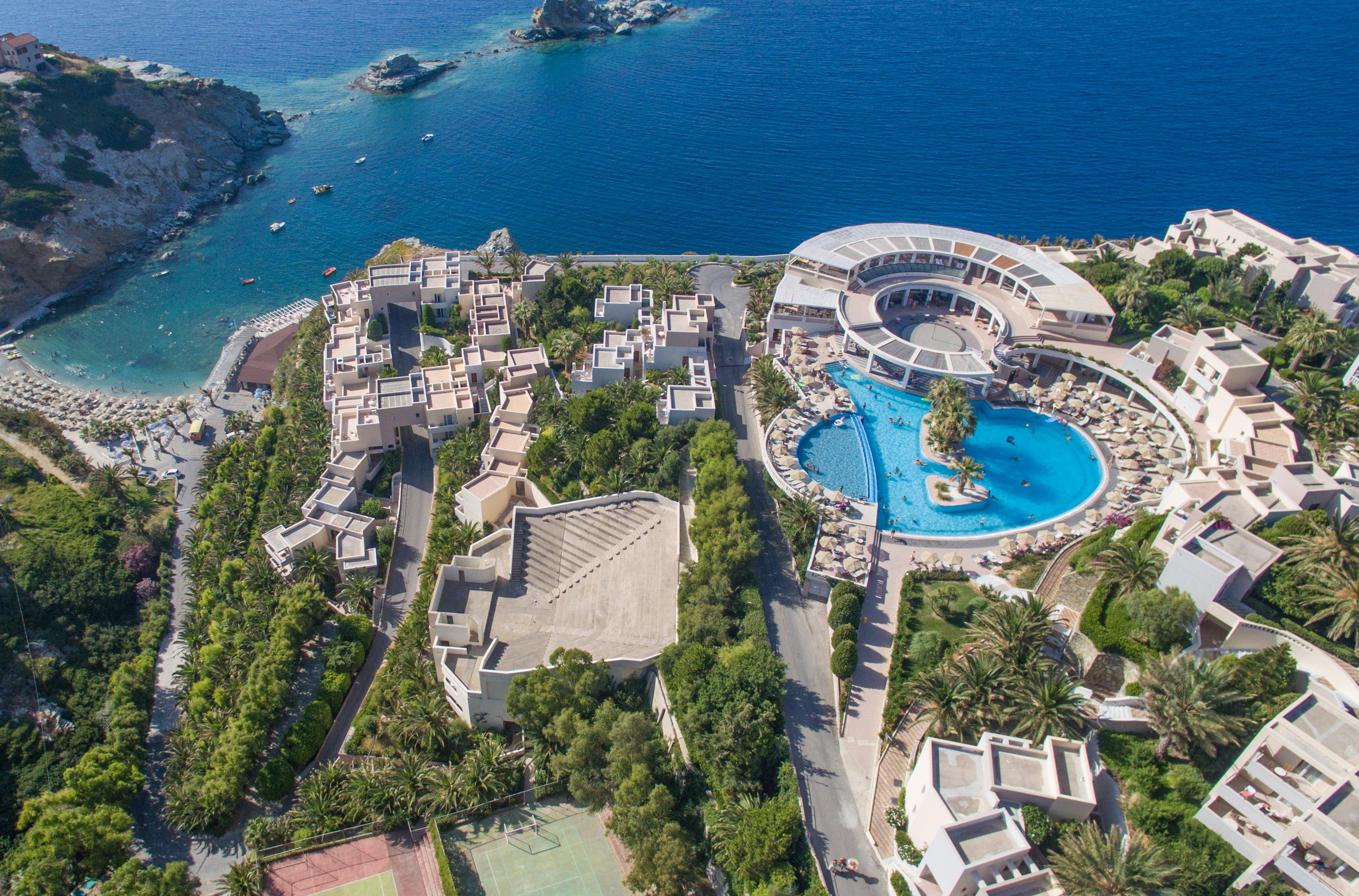 Athina Palace Resort & Spa Agia Pelagia  Bagian luar foto